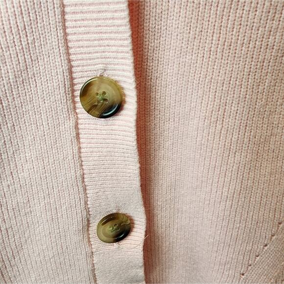 Charter Club Pink Long Sleeve Cardigan Sweater Size S - Picture 4 of 7